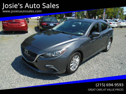 2016 Mazda MAZDA3 for sale at Josie's Auto Sales in Gilbertsville PA