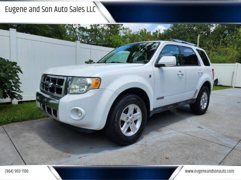 2008 Ford Escape Hybrid for sale at Eugene And Son Auto Sales LLC in Jacksonville FL