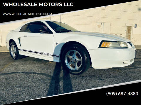 2000 Ford Mustang for sale at WHOLESALE MOTORS LLC in Riverside CA