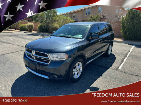 2013 Dodge Durango for sale at Freedom Auto Sales in Albuquerque NM