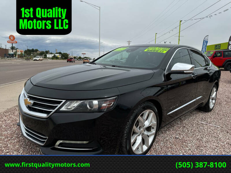 2016 Chevrolet Impala for sale at 1st Quality Motors LLC in Gallup NM