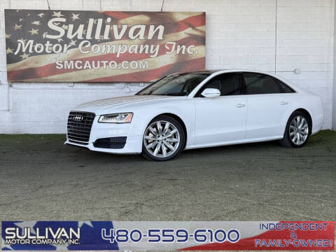 2017 Audi A8 L for sale at SULLIVAN MOTOR COMPANY INC. in Mesa AZ