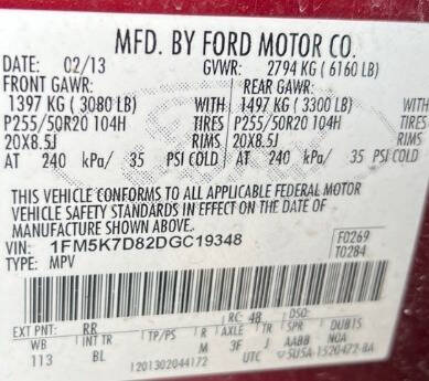2013 Ford Explorer XLT