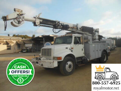 1995 INTERENATIONAL 4900 AUGER SERVICE TRUCK for sale at Royal Motor in San Leandro CA