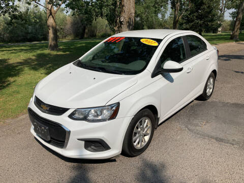 2017 Chevrolet Sonic for sale at BELOW BOOK AUTO SALES in Idaho Falls ID