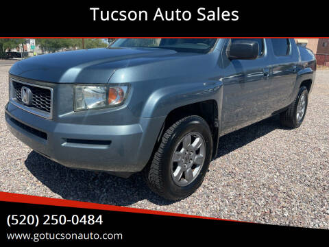 2008 Honda Ridgeline for sale at Tucson Auto Sales in Tucson AZ