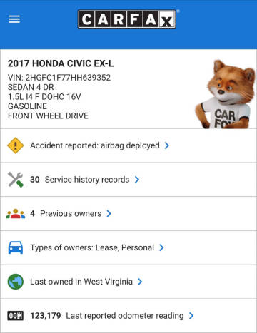 2017 Honda Civic EX-L