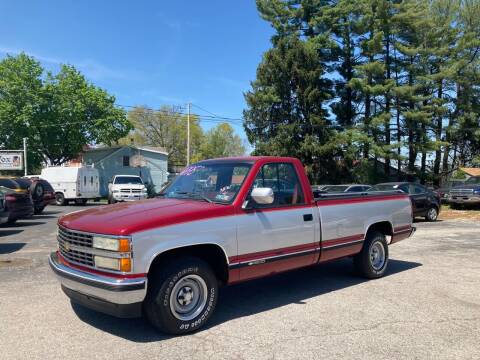 1990 Chevrolet C/K 1500 Series for sale at LAUER BROTHERS AUTO SALES in Dover PA