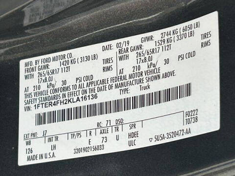 2019 Ford Ranger XLT