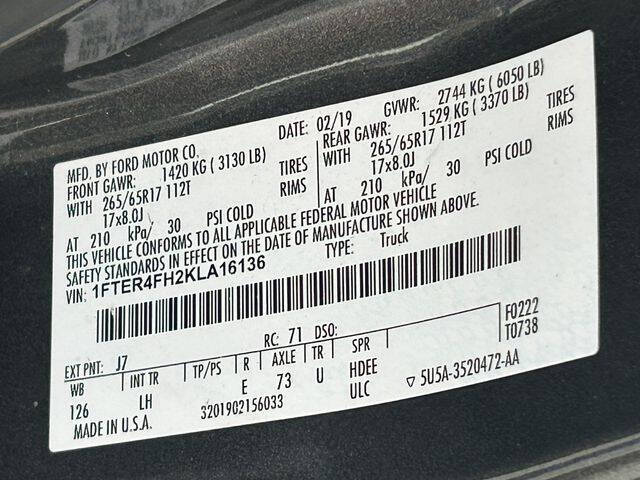 2019 Ford Ranger XLT