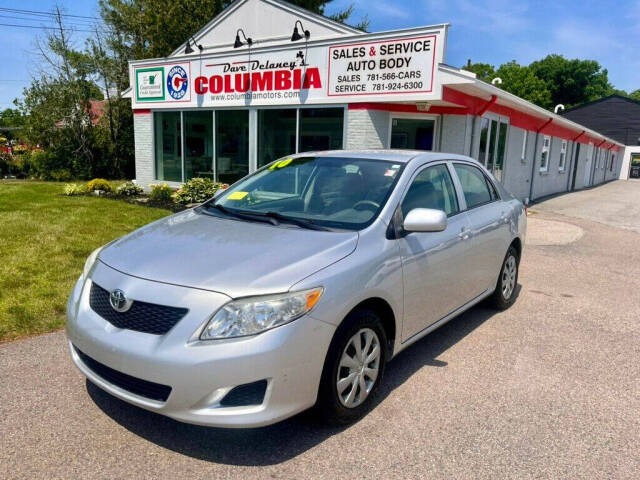 2010 Toyota Corolla for sale at Dave Delaney's Columbia in Hanover, MA