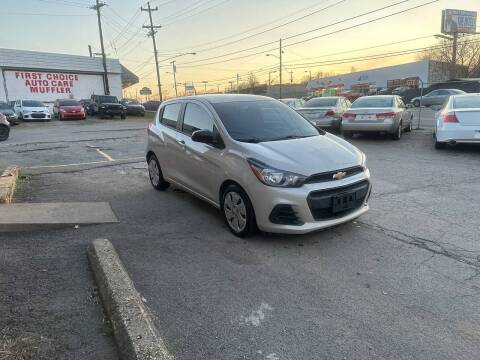 2017 Chevrolet Spark for sale at Green Ride Inc in Nashville TN