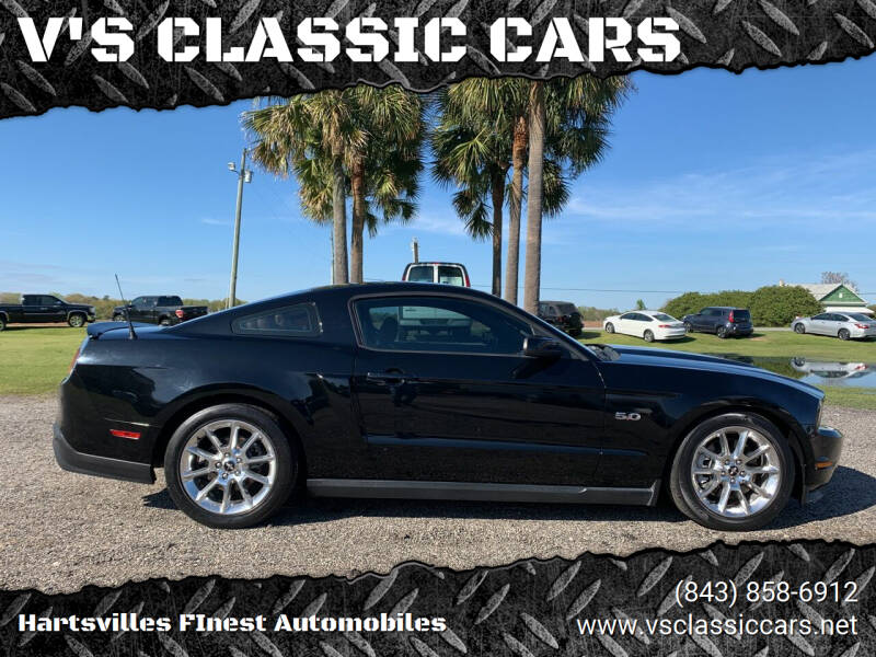 2012 Ford Mustang for sale at V'S CLASSIC CARS in Hartsville SC