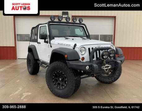 2013 Jeep Wrangler for sale at SCOTT LEMAN AUTOS in Goodfield IL