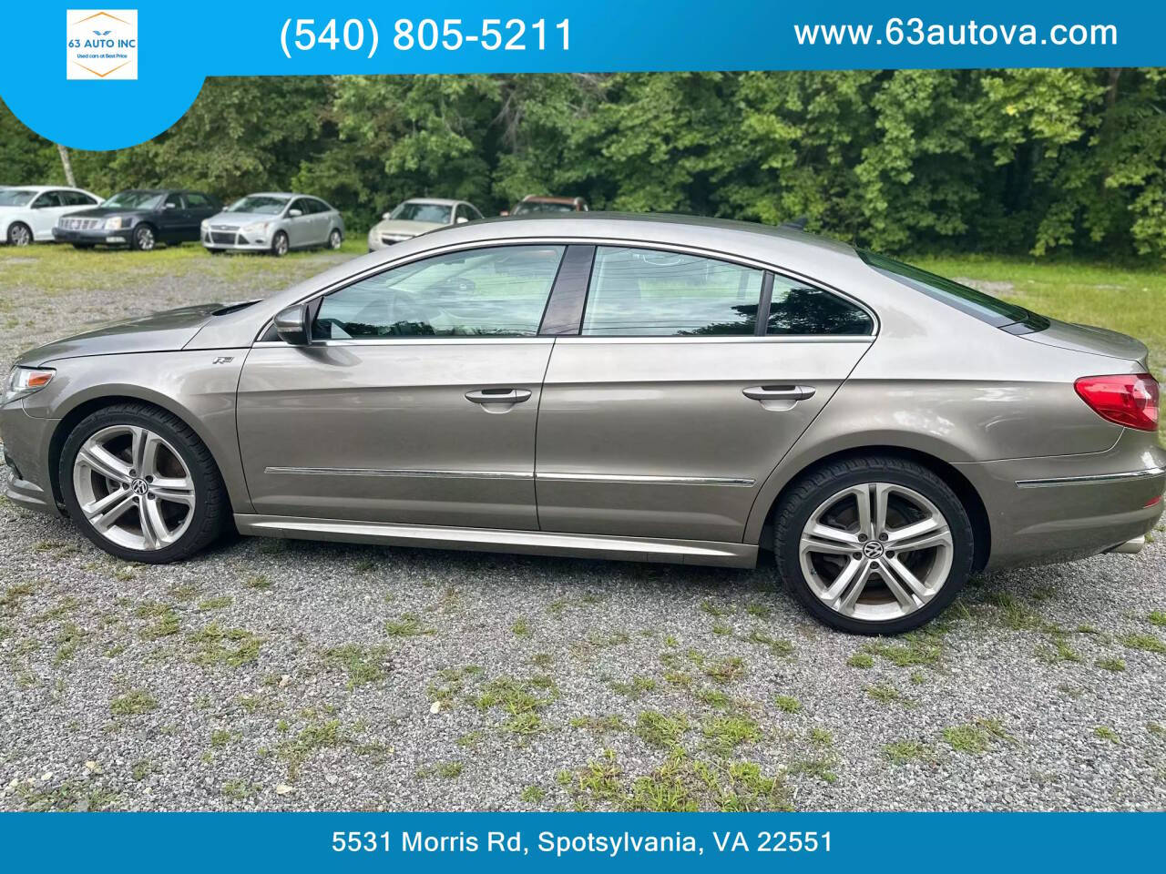 2011 Volkswagen CC for sale at 63 Auto Inc in Spotsylvania, VA