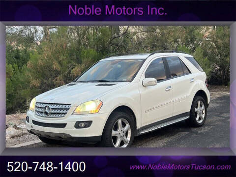 2008 Mercedes-Benz M-Class for sale at Noble Motors in Tucson AZ