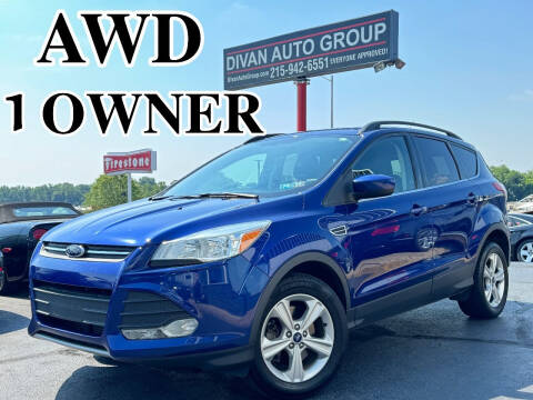 2014 Ford Escape for sale at Divan Auto Group in Feasterville Trevose PA