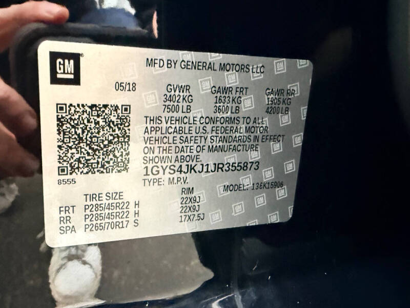 2018 Cadillac Escalade ESV Premium Luxury