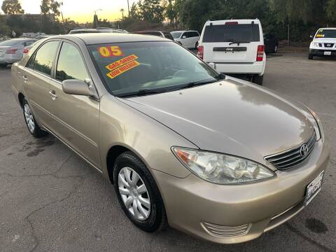 2005 Toyota Camry for sale at 1 NATION AUTO GROUP in Vista CA