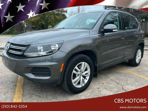 2015 Volkswagen Tiguan for sale at CBS MOTORS in San Antonio TX