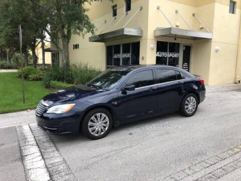 2014 Chrysler 200 for sale at AUTOSPORT in Wellington FL