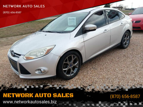 2014 Ford Focus for sale at NETWORK AUTO SALES in Mountain Home AR