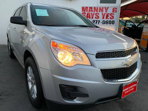 2015 Chevrolet Equinox for sale at Manny G Motors in San Antonio TX