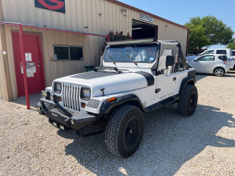 1990 Jeep Wrangler for sale at Gtownautos.com in Gainesville TX