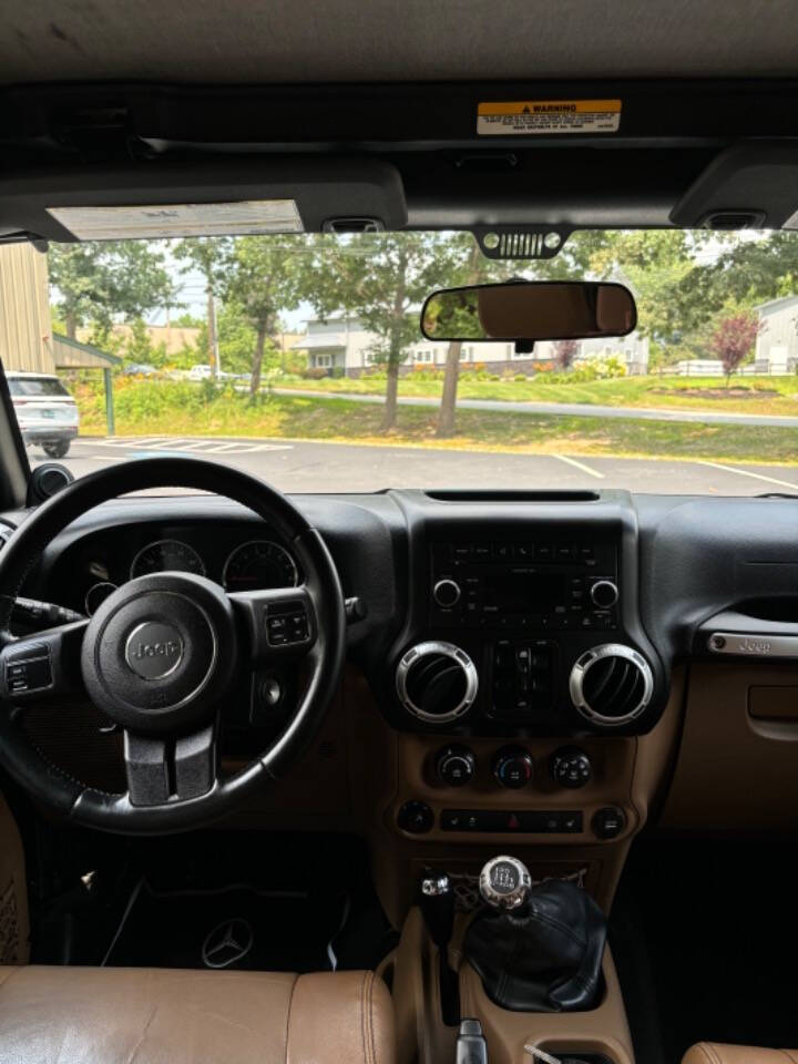 2011 Jeep Wrangler Unlimited for sale at BRW Motorsports LLC in Derry, NH