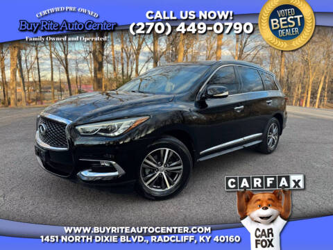 2017 Infiniti QX60 for sale at Buy Rite Auto Center in Radcliff KY