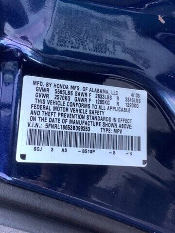 2003 Honda Odyssey EX