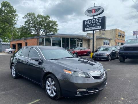 2013 Acura TL for sale at BOOST AUTO SALES in Saint Louis MO