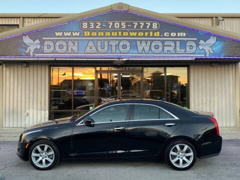 2013 Cadillac ATS for sale at Don Auto World in Houston TX