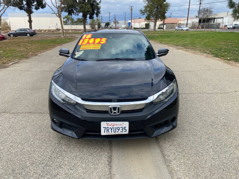 2016 Honda Civic for sale at CoCo Auto Sales in South El Monte CA