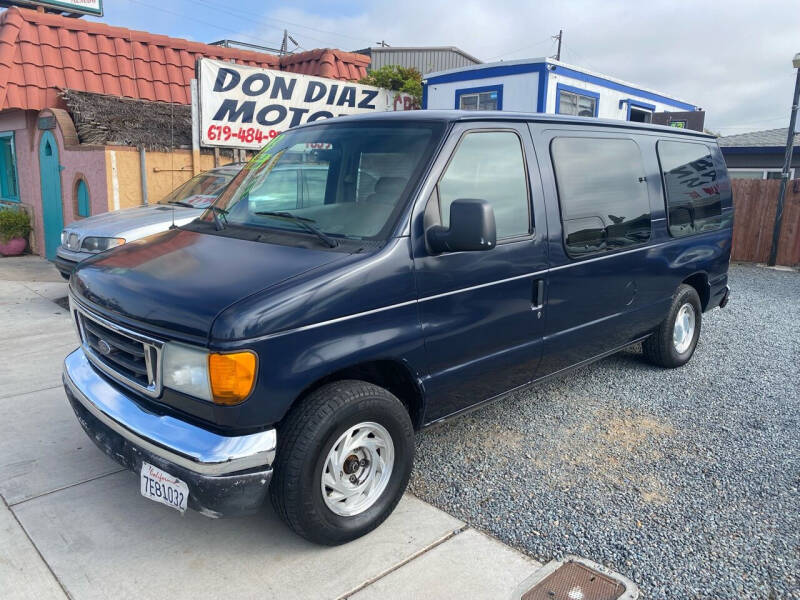 2003 Ford E-Series for sale at DON DIAZ MOTORS in San Diego CA