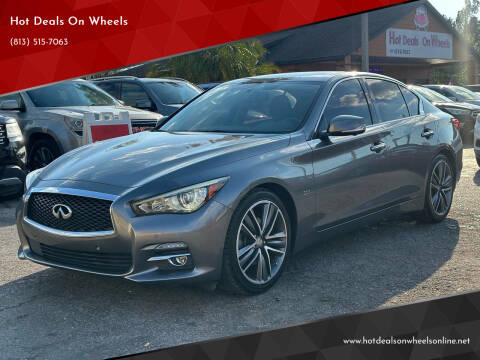 2017 Infiniti Q50 for sale at Hot Deals On Wheels in Tampa FL