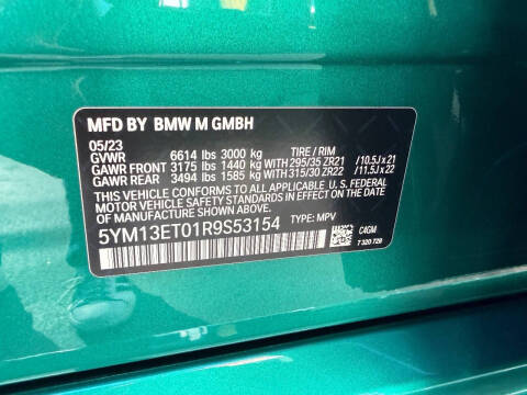 2024 BMW X5 M Competition