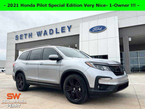 2021 Honda Pilot for sale at Seth Wadley Chevy Perry in Perry OK