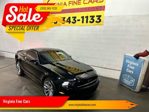 2013 Ford Mustang for sale at Virginia Fine Cars in Chantilly VA