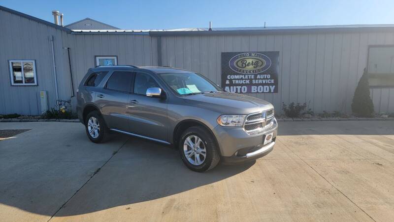 2012 Dodge Durango for sale at BERG AUTO MALL & TRUCKING INC in Beresford SD