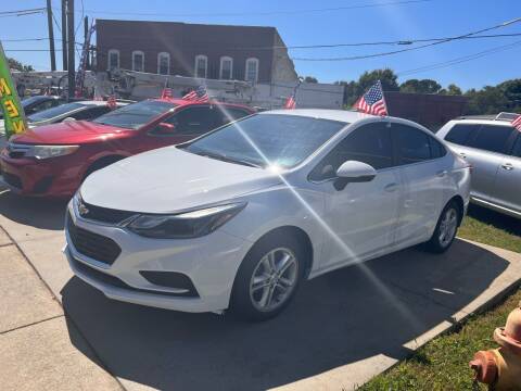 2017 Chevrolet Cruze for sale at Rodeo Auto Sales Inc in Winston Salem NC