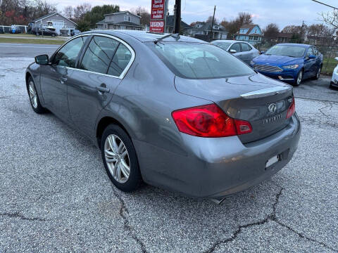 2012 Infiniti G25 Sedan x