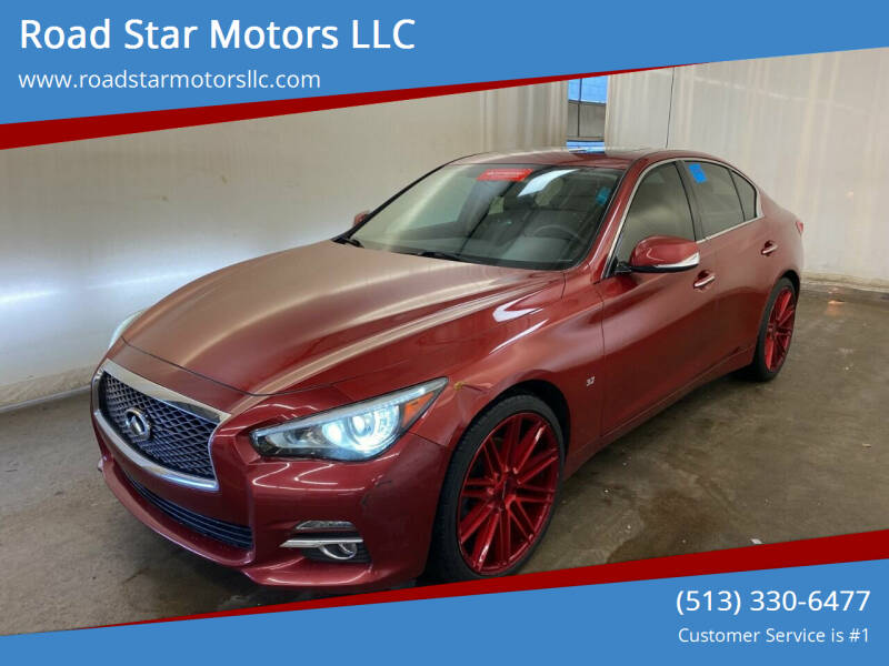 2014 Infiniti Q50 for sale at ROADSTAR MOTORS in Liberty Township OH