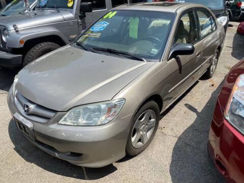 2004 Honda Civic for sale at ARXONDAS MOTORS in Yonkers NY