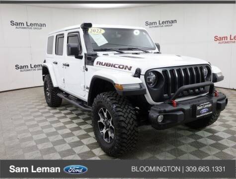 2022 Jeep Wrangler Unlimited for sale at Sam Leman Ford in Bloomington IL
