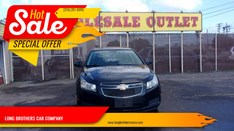 2012 Chevrolet Cruze for sale at LONG BROTHERS CAR COMPANY in Cleveland OH