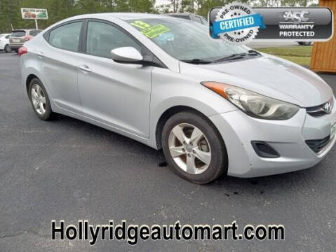 2013 Hyundai Elantra for sale at Holly Ridge Auto Mart in Holly Ridge NC
