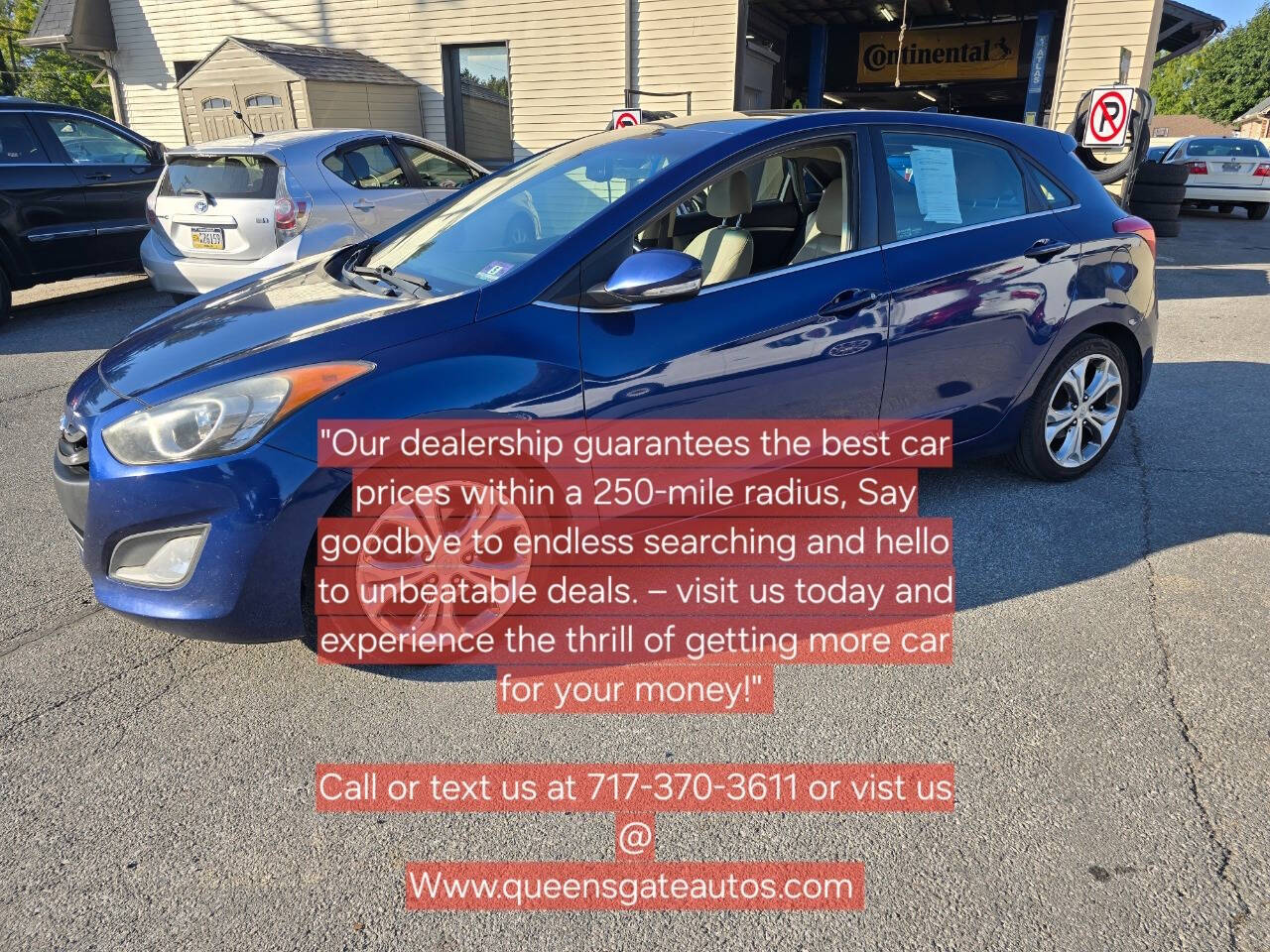 2013 Hyundai ELANTRA GT for sale at QUEENSGATE AUTO SALES in York, PA