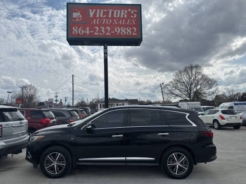 2017 Infiniti QX60 for sale at Victor's Auto Sales in Greenville SC