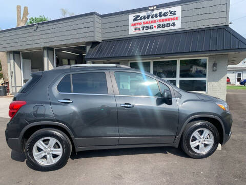 2018 Chevrolet Trax for sale at Zarate's Auto Sales in Big Bend WI